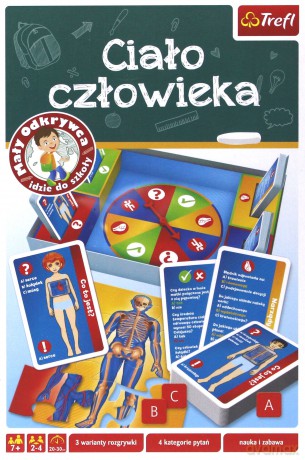 TREFL Mały odkrywca... - Ciało człowieka [GRA]