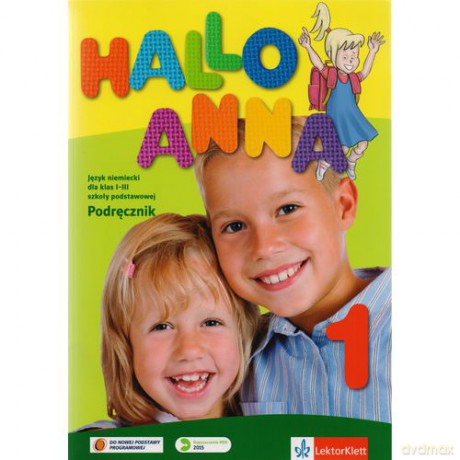Hallo Anna 1 podręcznik [KSIĄŻKA]+[CD]