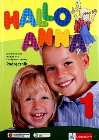 Hallo Anna 1 podręcznik [KSIĄŻKA]+[CD]