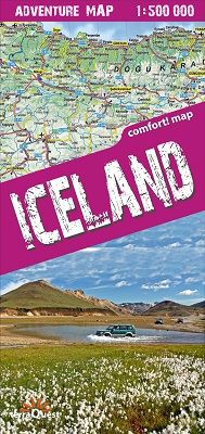 Iceland Adventure Map 1: 500 000