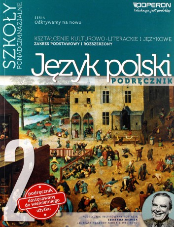 Język polski LO 2 Odkrywamy na nowo podręcznik [KSIĄŻKA]