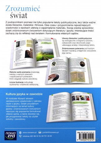 Język polski Zasadnicza szkoła zawodowa 1 Zrozumieć świat podręcznik [KSIĄŻKA]