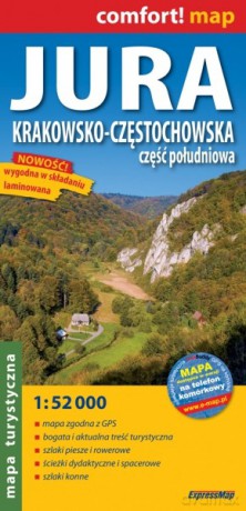 Jura krakowsko-częstochowska. część południowa 1:52 000