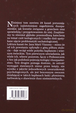 Kazania Proboszcza z Ars [KSIĄŻKA]