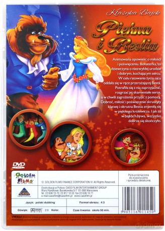 Klasyka bajki. Piękna i Bestia [DVD]