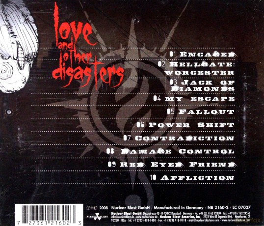 Sonic Syndicate: Love And Other Disasters [CD]