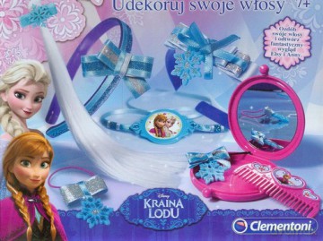 Kraina Lodu - Udekoruj swoje włosy