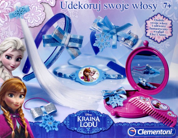 Kraina Lodu - Udekoruj swoje włosy