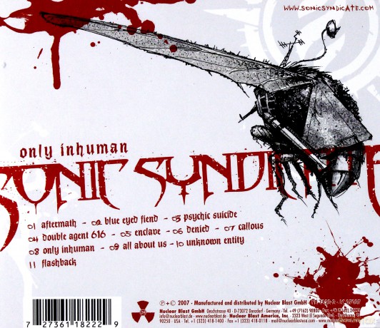 Sonic Syndicate: Only Inhuman [CD]