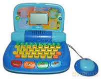 Laptop Małego Odkrywcy - niebieski