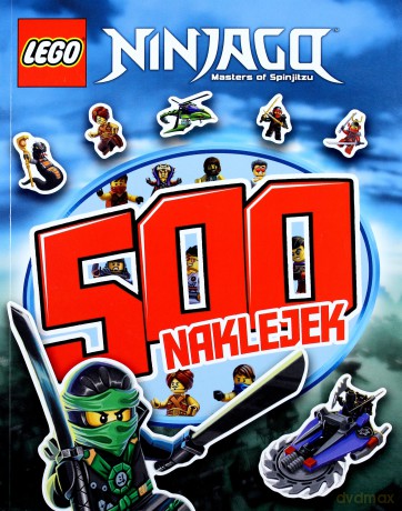 LEGO Ninjago 500 naklejek [KSIĄŻKA]