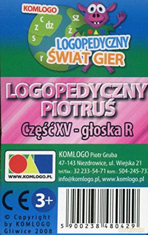 Logopedyczny Piotruś. Część XV - głoska R [GRA]