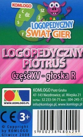 Logopedyczny Piotruś. Część XV - głoska R [GRA]