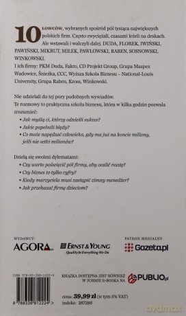 Łowcy milionów. Dekalog przedsiębiorcy [KSIĄŻKA]