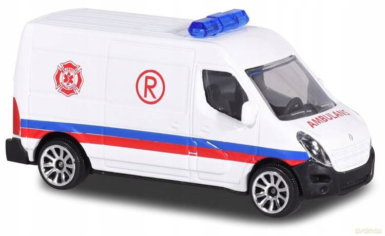 Majorette Samochody SOS, 6 rodzajów