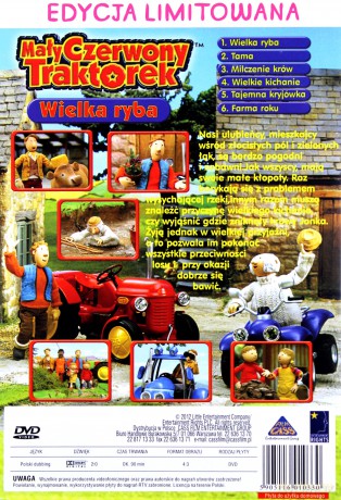 Mały Czerwony Traktorek. Wielka ryba + puzzle [DVD]
