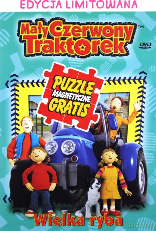 Mały Czerwony Traktorek. Wielka ryba + puzzle [DVD]
