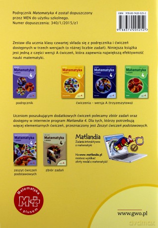 Matematyka szkoła podstawowa 4 Z Plusem Liczby Naturalne wersja A [KSIĄŻKA]