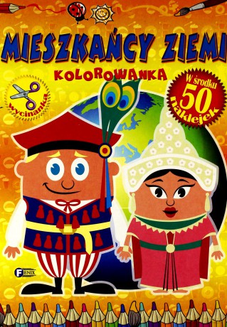 Mieszkańcy ziemi. Kolorowanka [KSIĄŻKA]