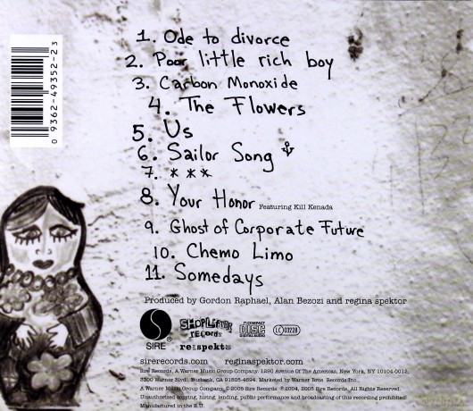 Regina Spektor: Soviet Kitsch [CD]