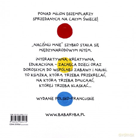 Naciśnij mnie (twarda) [KSIĄŻKA]