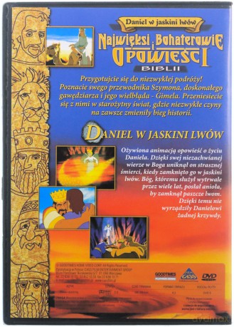 Najwięksi bohaterowie i opowieści Biblii - Daniel w jaskini lwów [DVD]