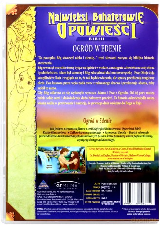 Najwięksi bohaterowie i opowieści Biblii - Ogród w Edenie [DVD]