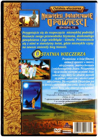 Najwięksi bohaterowie i opowieści Biblii - Ostatnia wieczerza [DVD]