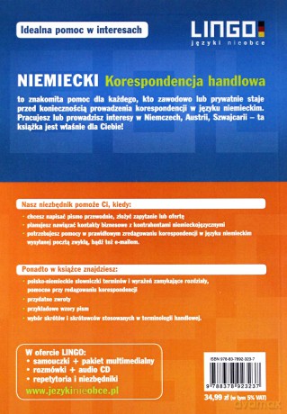 Niemiecki. Korespondencja handlowa [KSIĄŻKA]