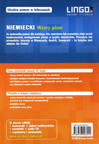 Niemiecki. Wzory pism [KSIĄŻKA]