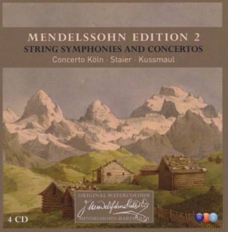 Staier/Kussmaul/Cok: Mendelssohn: Edition Vol.2-String Symp [4CD]