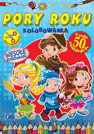 Pory roku. Kolorowanka [KSIĄŻKA]