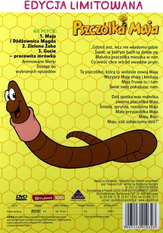 Pszczółka Maja. Maja i dżdżownica Magda [DVD]+[PUZZLE]