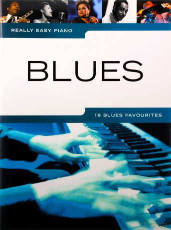 Really Easy Piano Blues [KSIĄŻKA]