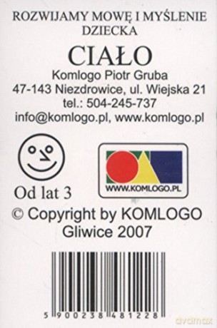 Rozwijamy mowę i myślenie - Ciało [GRA]