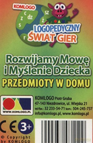 Rozwijamy mowę i myślenie - Przedmioty w domu [GRA]