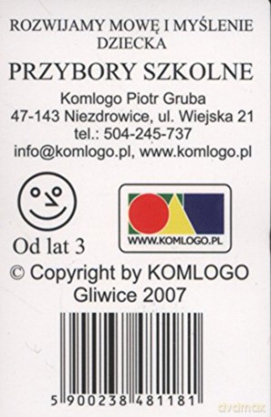 Rozwijamy mowę i myślenie - Przybory szkolne [GRA]