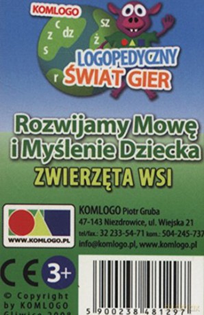 Rozwijamy mowę i myślenie - Zwierzęta na wsi [GRA]