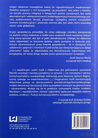Rzecz o kondycji i ustroju Europy [KSIĄŻKA]