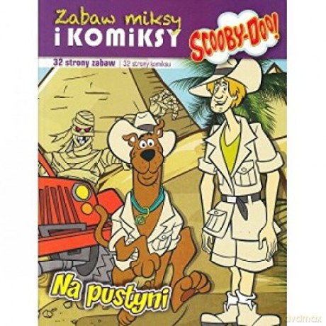 Scooby-Doo! Komiksy i zabaw miksy 1 Na pustyni [KOMIKS]