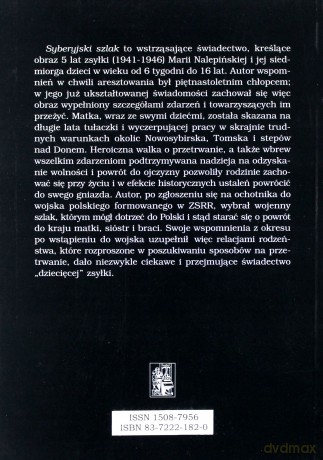 Syberyjski szlak [KSIĄŻKA]