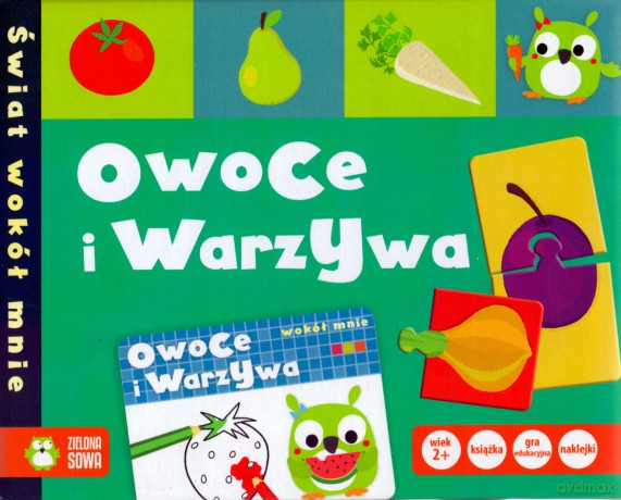 Świat wokół mnie. Owoce i warzywa [KSIĄŻKA]