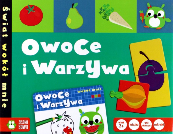 Świat wokół mnie. Owoce i warzywa [KSIĄŻKA]