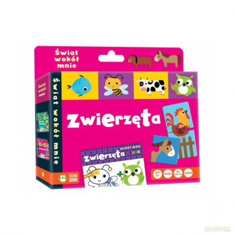 Świat wokół mnie. Zwierzęta [KSIĄŻKA]