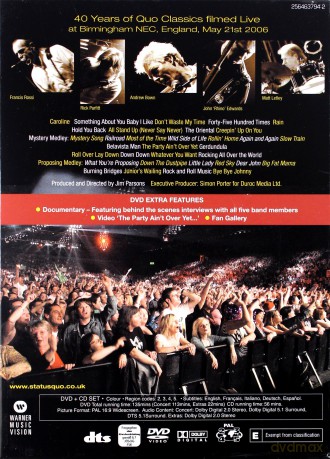 Status Quo: Just Doin' It (Box) [DVD]+[CD]