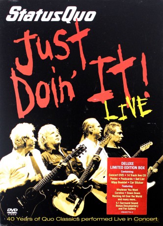 Status Quo: Just Doin' It (Box) [DVD]+[CD]