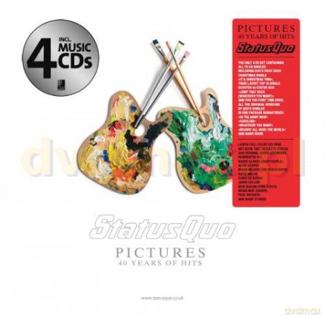 Status Quo: Pictures-40 Years Of Hits (EarBook) [4CD]