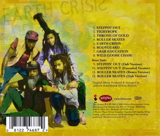 Steel Pulse: Earth Crisis [CD]