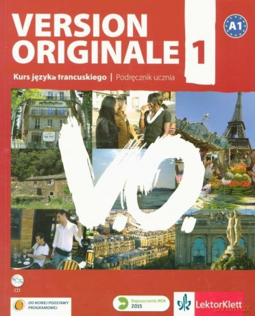 Version Originale 1 podręcznik [KSIĄŻKA]+[CD]