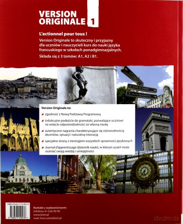 Version Originale 1 podręcznik [KSIĄŻKA]+[CD]